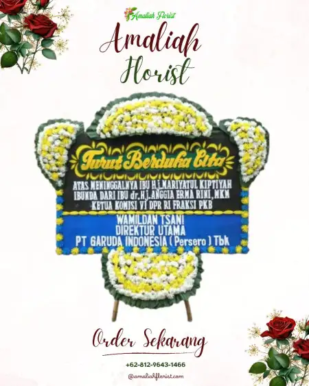 Papan Bunga Duka Manganitu